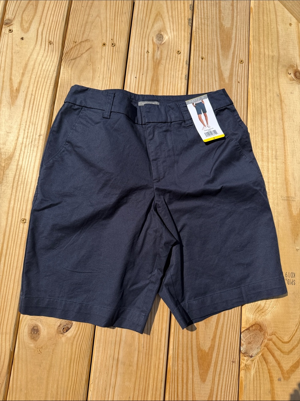 NWT matty m Chino Bermuda Shorts In Navy Size Small